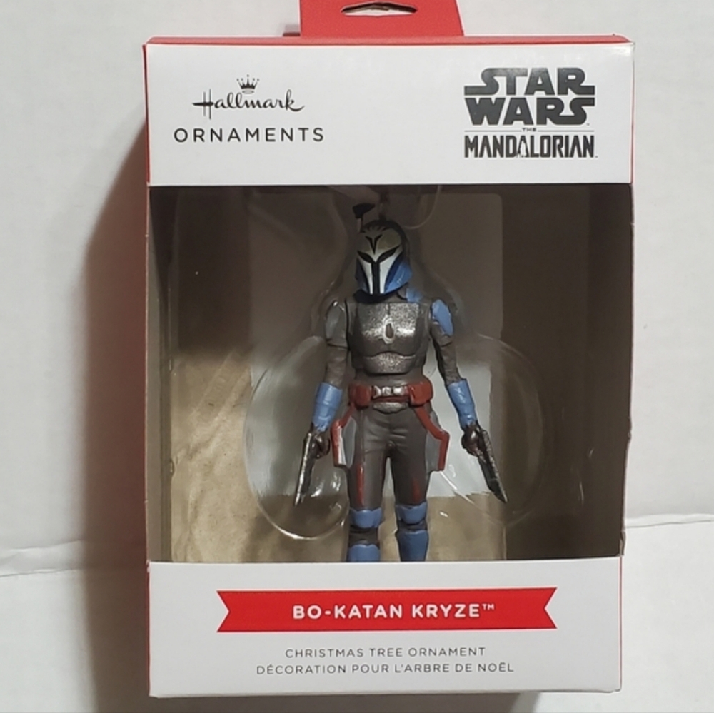 STAR WARS Disney THE MANDALORIAN BO-KATAN KRYZE Hallmark Christmas Tree Ornament